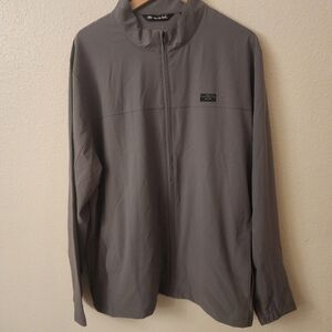Travis Mathew Gray Full Zip High-performance Jacket Mens XXL